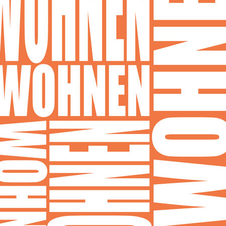 Postkarte Wohnen